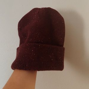 Burgundy Beanie